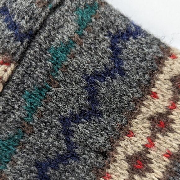 Chunky Shetland Wool Sweater - Picture 5 of 7